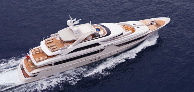Sanlorenzo 46Steel Superyacht recently sold in Hong Kong