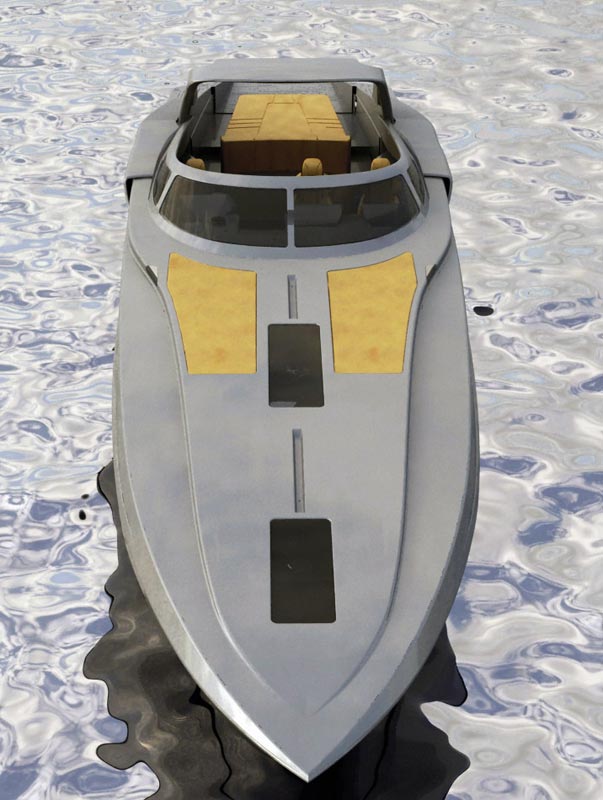 TNT 51 Magnum superyacht tender - front view