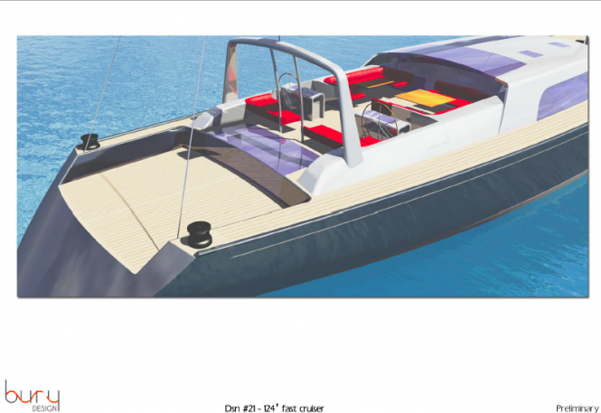 124-foot Ocean Cruiser superyacht by Bury Design