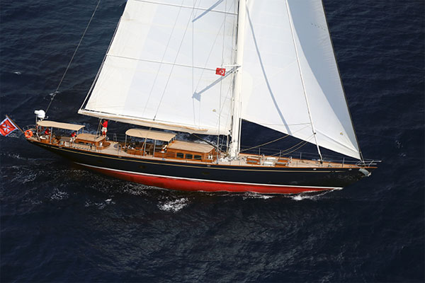 32 m Proteksan Turquoise Yacht Simba designed by Hoek