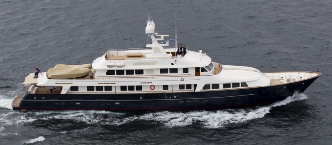 42 m Feadship Yacht A2 (ex Masquerade of Sole) refitted by Pendennis