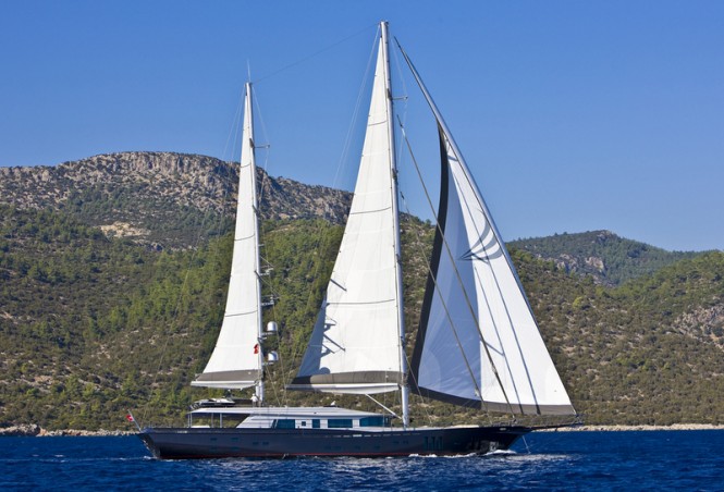46 m Royal Craft Yachting motorsailer yacht 60 Years under sail