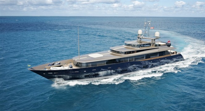 47 m Alloy superyacht Loretta Anne designed by Dubois