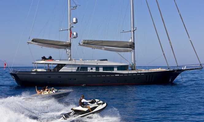 60 Years Yacht with tenders and water toys