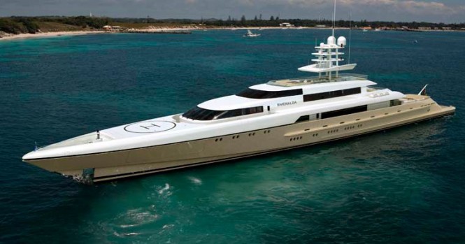 77m superyacht Smeralda by Hanseatic Marine