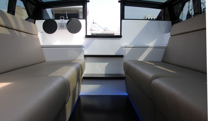Aboard dLimo superyacht tender