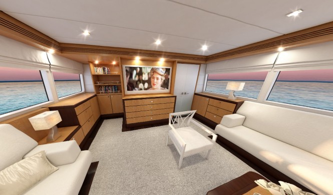 Continental III superyacht - Salon
