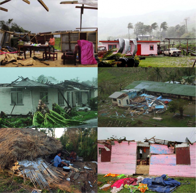 Devastation and loss Cyclone Evan left in it’s wake