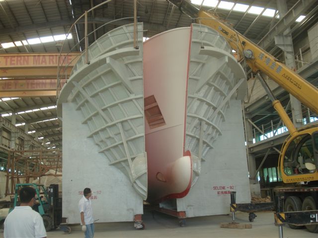 Luxury expedition yacht Selene 92 hull release