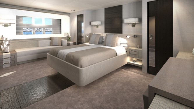 Luxury motor yacht Pearl 75 - Interior