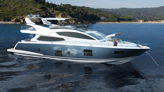 Luxury motor yacht Pearl 75 by Pearl Motor Yachts