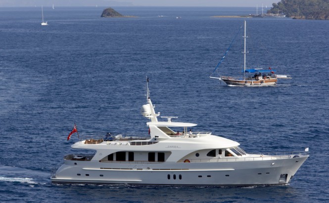 Moonen 97 charter yacht Darsea