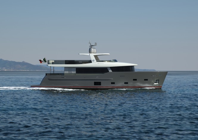 Nauta Air 88 Explorer Yacht by Cdm and Nauta Yacht Design