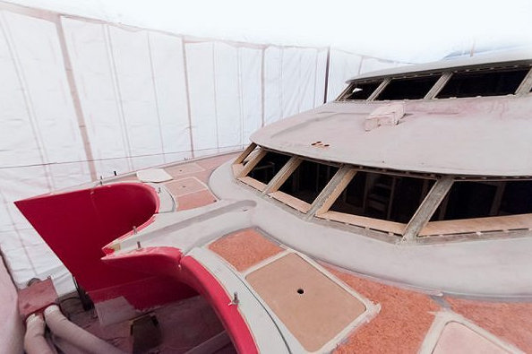 New 60 Sunreef Power yacht under construction at Sunreef Yachts