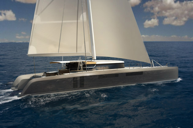 New catamaran yacht VPLP 78 concept