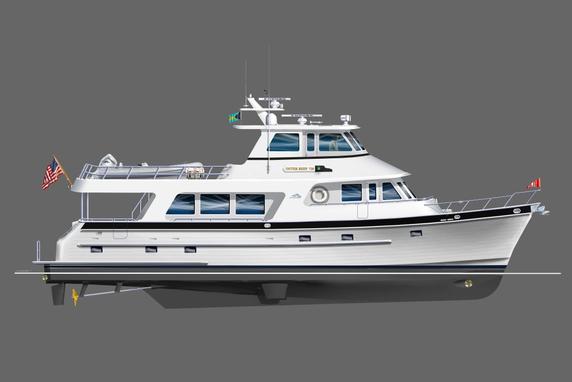 New 720 DeluxBridge yacht by Outer Reef