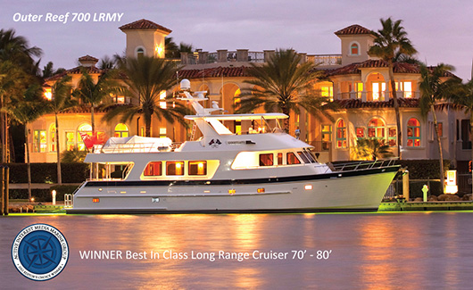 Outer Reef 700 LRMY Winner of AIM award