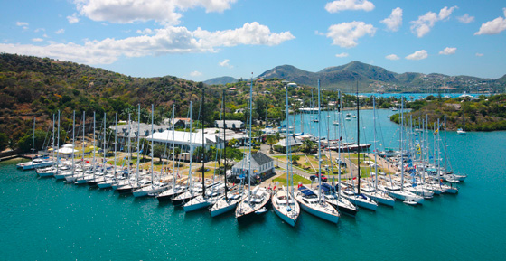 Oyster World Rally 2013 to be hosted by Nelson's Dockyard based in a beautiful Caribbean yacht charter destination - Antigua