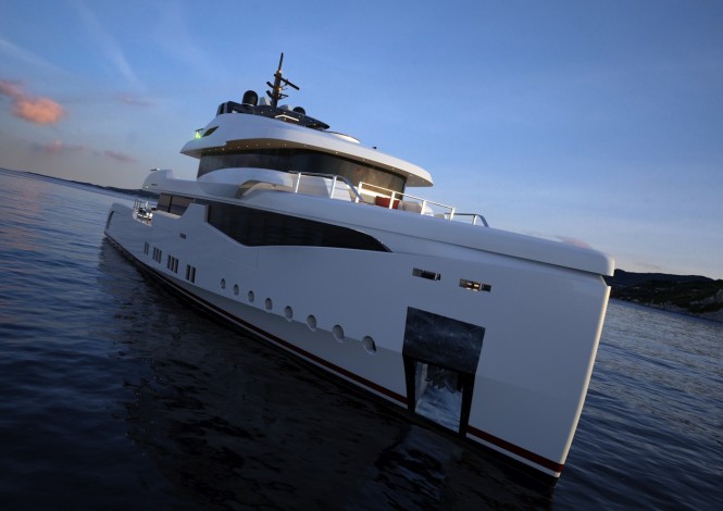 RMK 5000 True Luxury Explorer Superyacht Design by Hot Lab