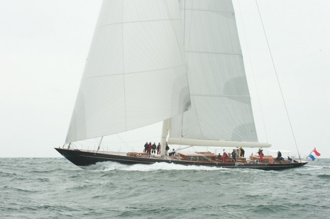 Royal Huisman sailing yacht PUMULA (Project Bugamena) - Photo by Hans Westerink