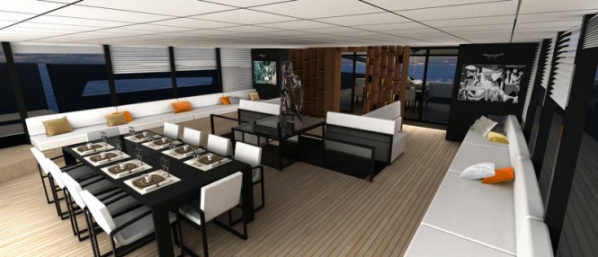 Sailing yacht Gotha concept - Interior
