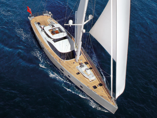 Second Oysted 100 superyacht Penelope designed by Dubois Naval Architects