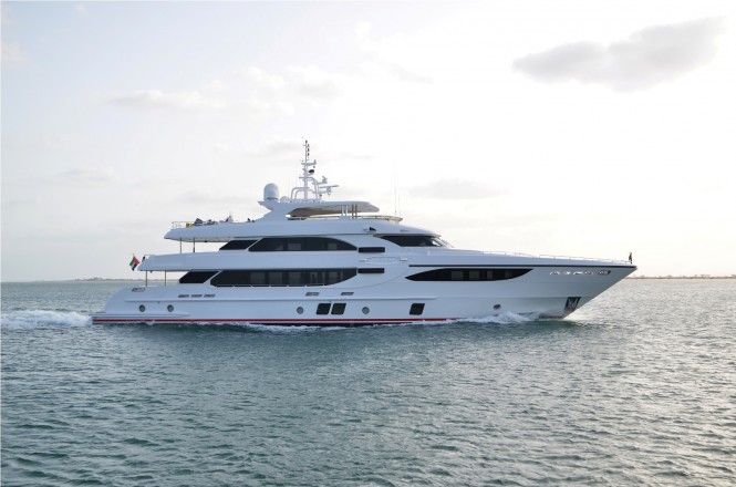 Second motor yacht Majesty 135 launched by Gulf Craft