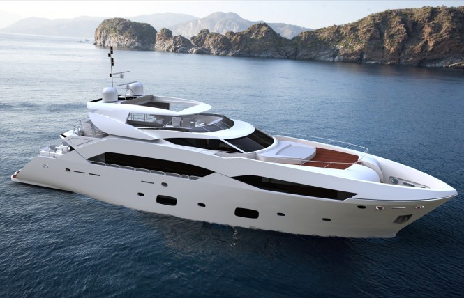 36 m superyacht MISS TOR YACHT 120 under construction at Orucoglu Shipyard