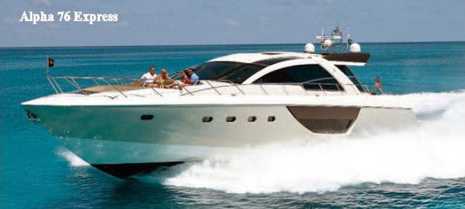 Alpha 76 Express Yacht