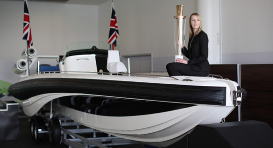 Bladerunner Rib 35 superyacht tender - front view