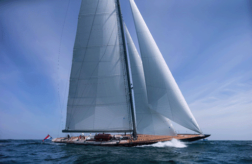 J Class superyacht Rainbow