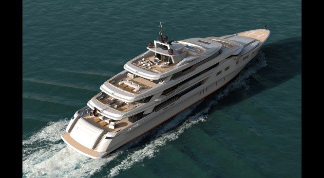 Kaiser-85 Yacht by KaiserWerft - designed by Luca Dini