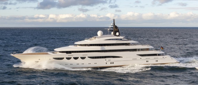 Luxury mega yacht Quattroelle by Lurssen - Photo by Klaus Jordan