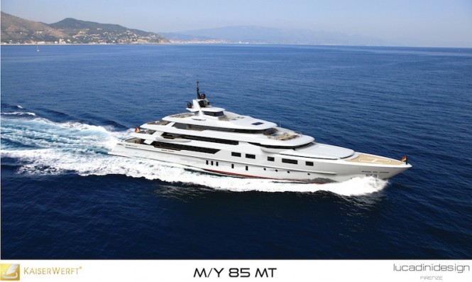 Luxury motor yacht Kaiser-85 by KaiserWerft