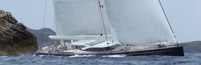 Luxury sailing yacht Lady B