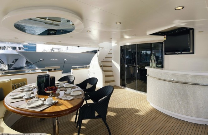 Luxury yacht P110 by Horizon - Exterior