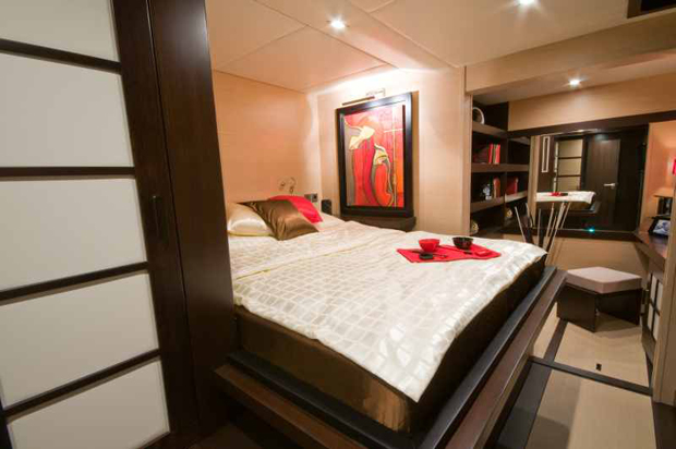 Luxury yacht Sunreef 70 - Cabin