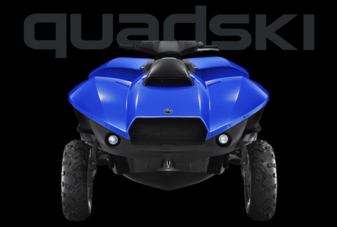 New Gibbs Sports Amphibians superyacht toy QUADSKI