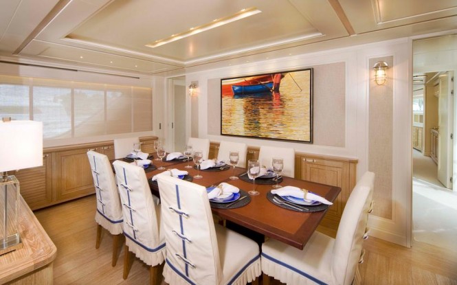 Sanlorenzo 92 Yacht - Dining