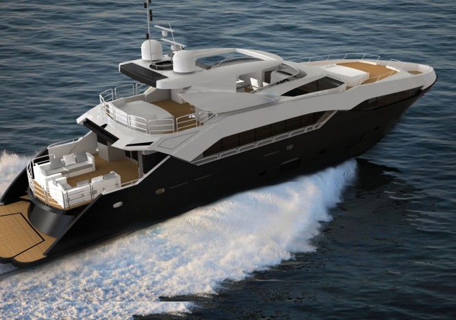 Superyacht MISS TOR YACHT 120 - aft view