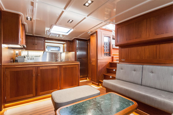 Superyacht Windhunter II - Galley