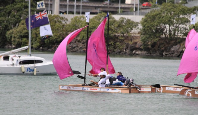 Superyacht manufacturer Alloy Yachts' apprentices on water