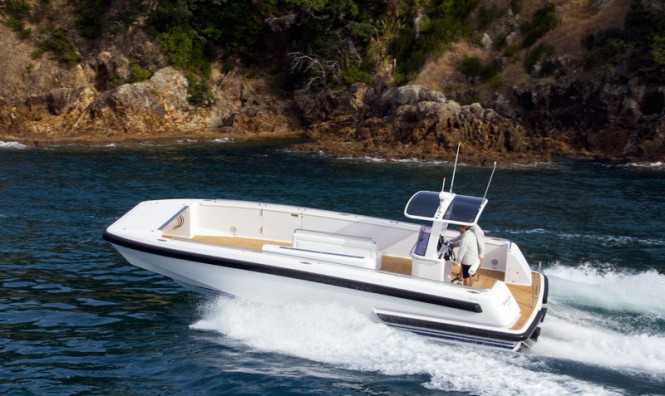 TT Garcon superyacht tender - view from above