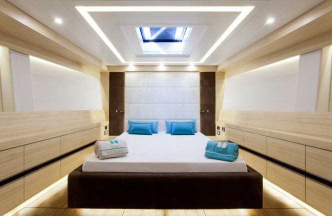 WallyCento superyacht Hamilton - Master Stateroom