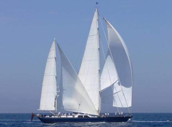 110ft superyacht Blue Too by Alloy Yachts and Ron Holland Design