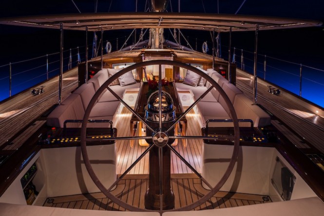 Royal Huisman  Pumula Yacht  - Photo by Cory Silken