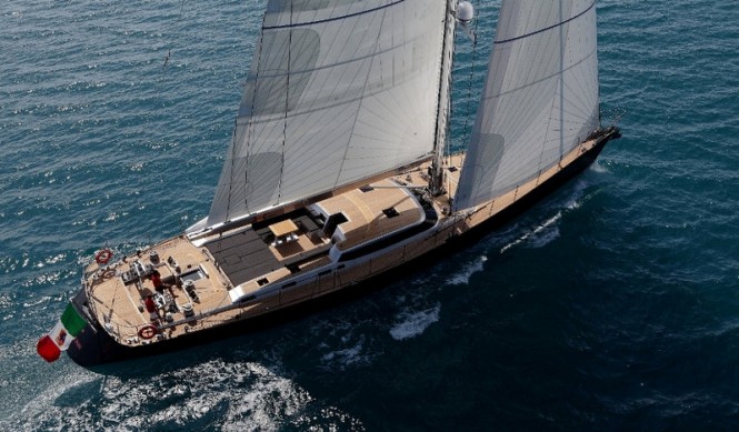30-metre sailing yacht Xnoi by Perini Navi