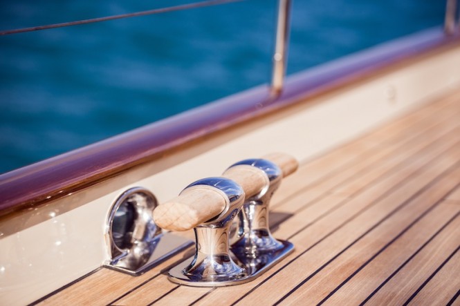 Royal Huisman Sailing Yacht Pumula - Photo by Cory Silken