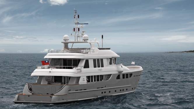 EP115 superyacht Tango 5 - aft view