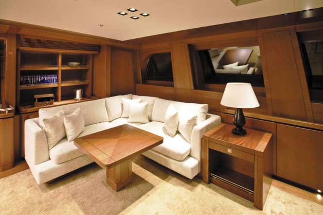 ETHEREAL Yacht - Saloon Seating